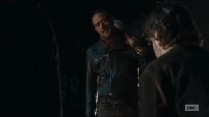 Last Day on Earth- Negan, played by Jeffrey Dean Morgan, makes his first appearance