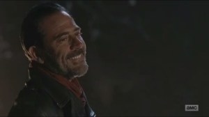 Last Day on Earth- Negan smiles