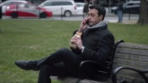 Morning After- Dan and his sandwich