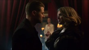 Pinewood- At Artemis club, Barbara wants to help Jim get information from The Lady