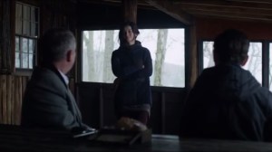 Pinewood- Karen tells Bruce and Alfred about the Pinewood Farms program