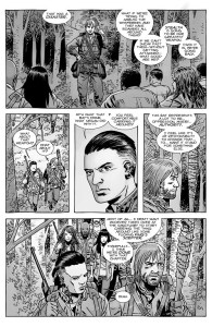 The Walking Dead #153- Laura asks why Dwight has Lucille