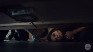 Transgressive Border Crossing- Art and Sarah find Beth's surveillance equipment