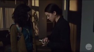 Transgressive Border Crossing- Beth gives M.K. her gun