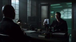 Azrael- Jim asks Hugo Strange about Karen Jennings