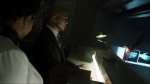 Azrael- Strange and Peabody watch Galavan