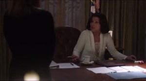 Cuntgate- Selina asks Amy about her progress with the investigation