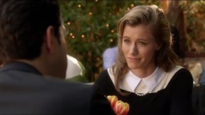 End State Vision- Bronwyn, played by Jolene Kay, dines with Clyde