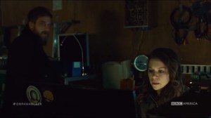 From Instinct to Rational Control- Sarah and Dizzy inside of M.K.'s trailer