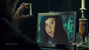 From Instinct to Rational Control- Sarah shows M.K. the thumb drive with information she needs to access