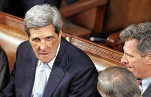 John Kerry's black eyes