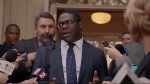 Nevada- Richard talks with the press