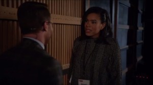 One-Eighty- Tess checks on Doug before his TED Talk