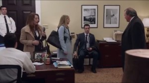 Thanksgiving- Ben tells Dan that he'll be working for Tom James