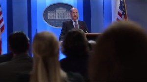 The Eagle- Mike briefs the press on Selina's tweet