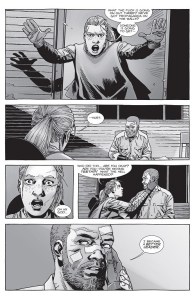 The Walking Dead #154- Andrea rants about propaganda before finding an injured Rick