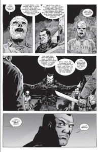 The Walking Dead #154- Negan speaks with some Whisperers