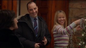 Camp David- Gary knows all about Monica's popcorn ornaments