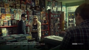 From Dancing Mice to Psychopaths- Krystal enters the comic book shop and talks with Felix, Scott, and Hell-Wizard