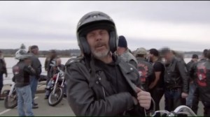 Kissing Your Sister- Kent in a motorcycle group