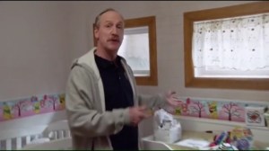 Kissing Your Sister- Mike shows Catherine the baby's room