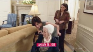 Kissing Your Sister- Selina and Catherine show Grandma around the White House