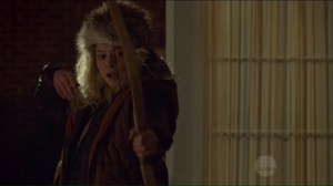 The Mitigation of Competition- Helena is handy with a bow and arrow