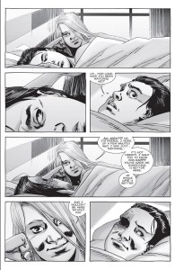 The Walking Dead #155- Lydia watches Carl