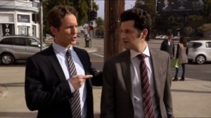 Violent Agreement- Clyde thinks that Skip is going to make him executive director of his economic council