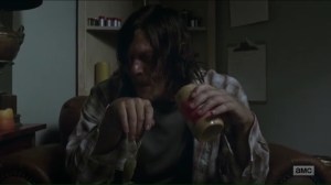 hearts-still-beating-daryl-eats-some-peanut-butter