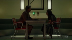 Clark asks Lenny for her real name Legion FX Marvel