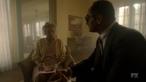 Chapter 16- Farouk tells the old woman that the professor isn't here- Legion FX Marvel