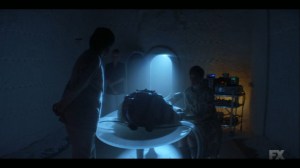 Chapter 17- Oliver and Melanie observe the diving suit- Legion FX Marvel