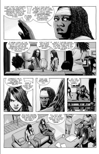 The Walking Dead #179- Magna disagrees with the Commonwealth's class system