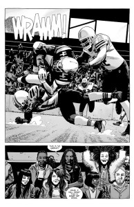 The Walking Dead #179- Watching a football game