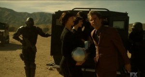 Chapter 18- Clark and the Vermillion pull out the giant tuning fork- Legion FX Marvel