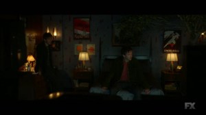 Chapter 19- Divad tells David that a delusion starts as an egg- Legion FX Marvel