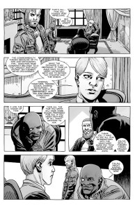 The Walking Dead #182- Rick introduces Pamela to John at the Sanctuary