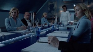 eMergence- Reeva Payge, played by Grace Byers, addresses the Inner Circle