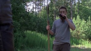 A New Beginning- Aaron receives a transmission while on the road with Jesus- The Walking Dead