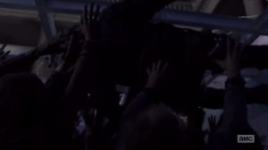 A New Beginning- Ezekiel falls through the glass- The Walking Dead