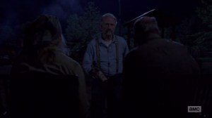 A New Beginning- Gregory delivers a drink to Earl and Tammy- The Walking Dead