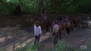 A New Beginning- Group debates how to move the wagon- The Walking Dead