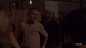 A New Beginning- Rick tells the Saviors that the Sanctuary will get back on its feet- The Walking Dead