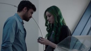 coMplications- Marcos gives Lorna the rattle he made for Dawn- The Gifted, Fox, X-Men