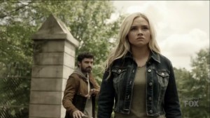 outMatched- Lauren prepared to battle Andy- The Gifted, Fox, X-Men