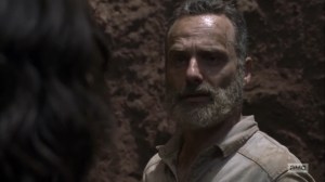 The Obliged- Rick tells Daryl that Maggie killing Negan would make him a martyr- AMC, The Walking Dead