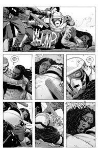 The Walking Dead #184- Jerome protects Michonne