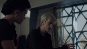 unMoored- Andy tells Reeva that his mother has been messaging him