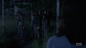Warning Signs- Maggie and Daryl find Oceanside women about to execute Arat- AMC, The Walking Dead